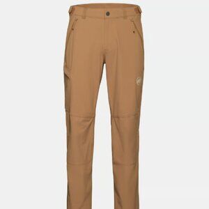 $119! NWT Men's Mammut Runbold IV Pants - Claystone - Size EU 48 US 32